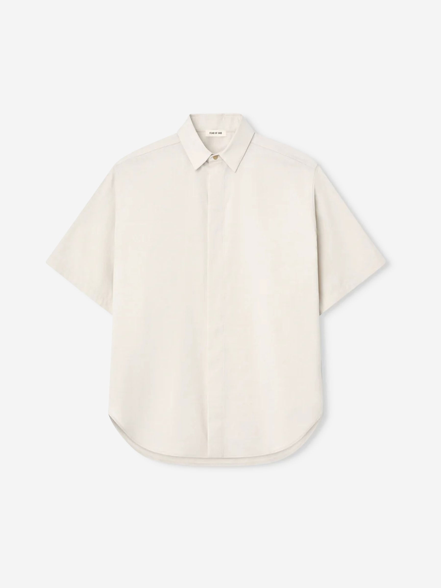 Outlet online Fear of God Hombre Camisa Casual Oxford color Marfil sku 532-000700 01 - Foto 1