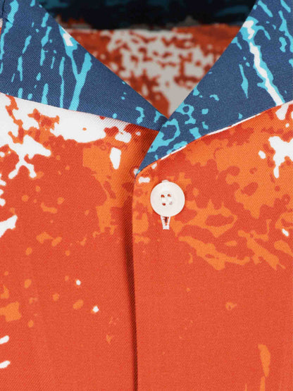 Gallery Dept. Hombre Barcelona Camisa Casual Estampada color Multicolor sku 532-000752 01 - Foto 4