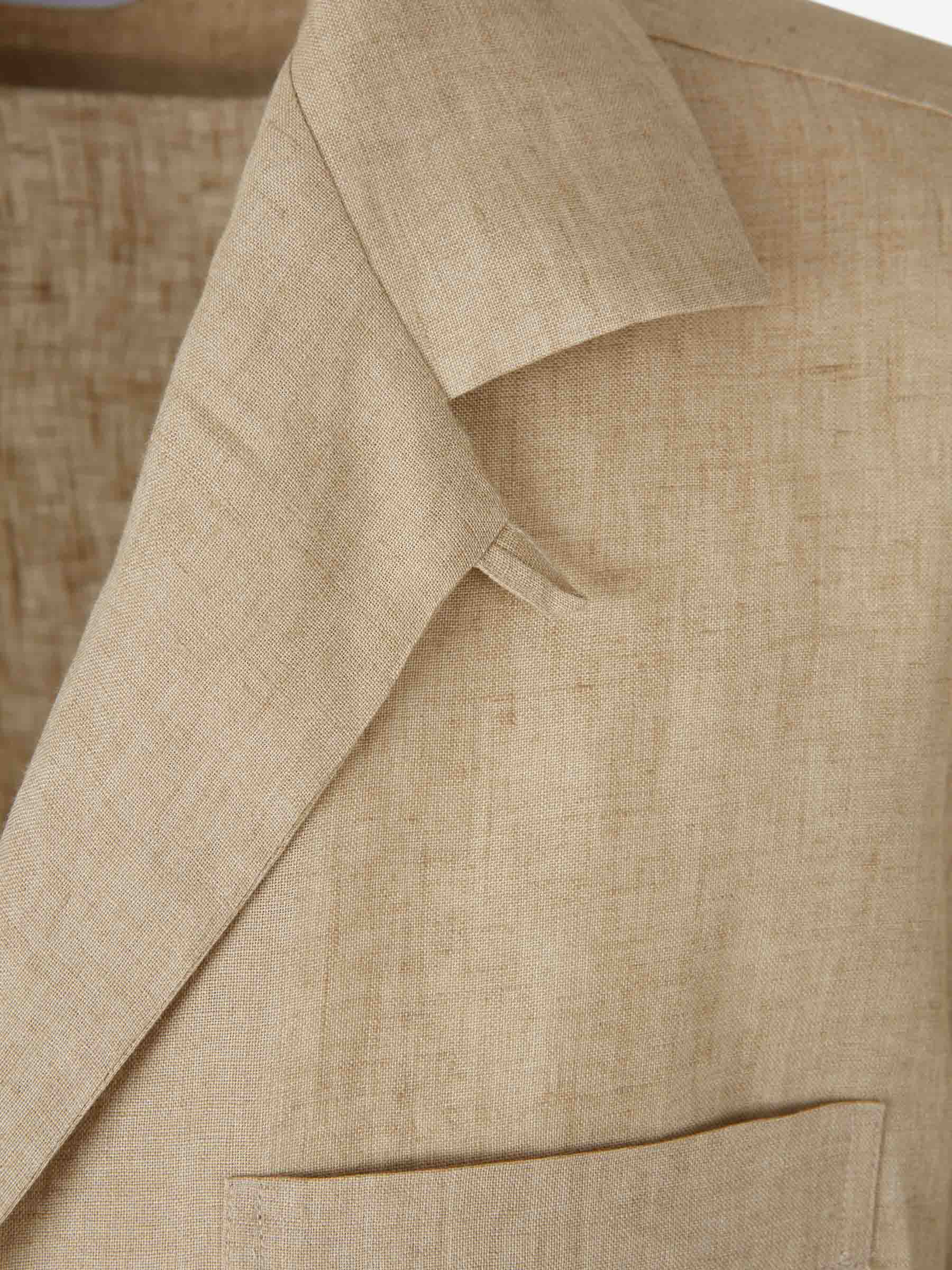 Lardini Hombre Barcelona Camisa Manga Corta color Lino sku 532-000753 01 - Foto 3