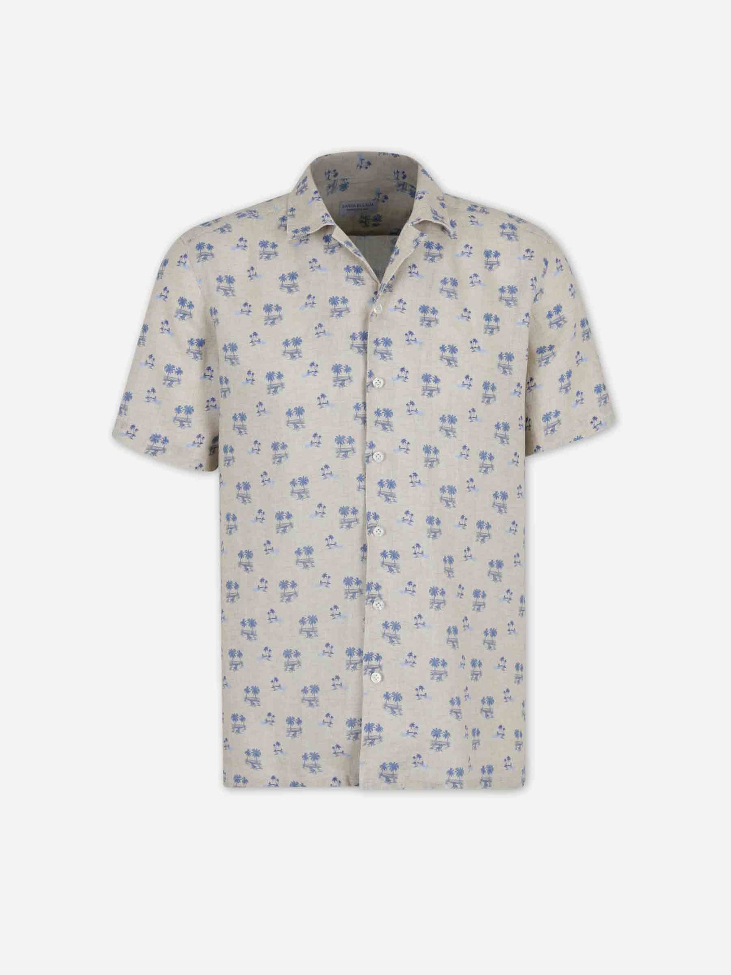 Outlet online Santa Eulalia Hombre Camisa Estampada color Beige sku 532-000761 02 - Foto 1