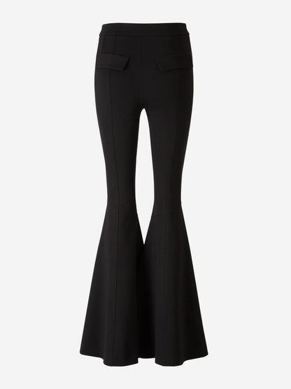 Outlet online Dorothee Schumacher Mujer Pantalones Formales Acampanados color Negro sku 761-003496 01 - Foto 4