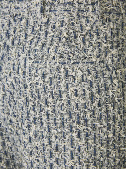 Outlet online Amiri Hombre Bermudas Tweed Boucle color Azul sku 523-000949 01 - Foto 7