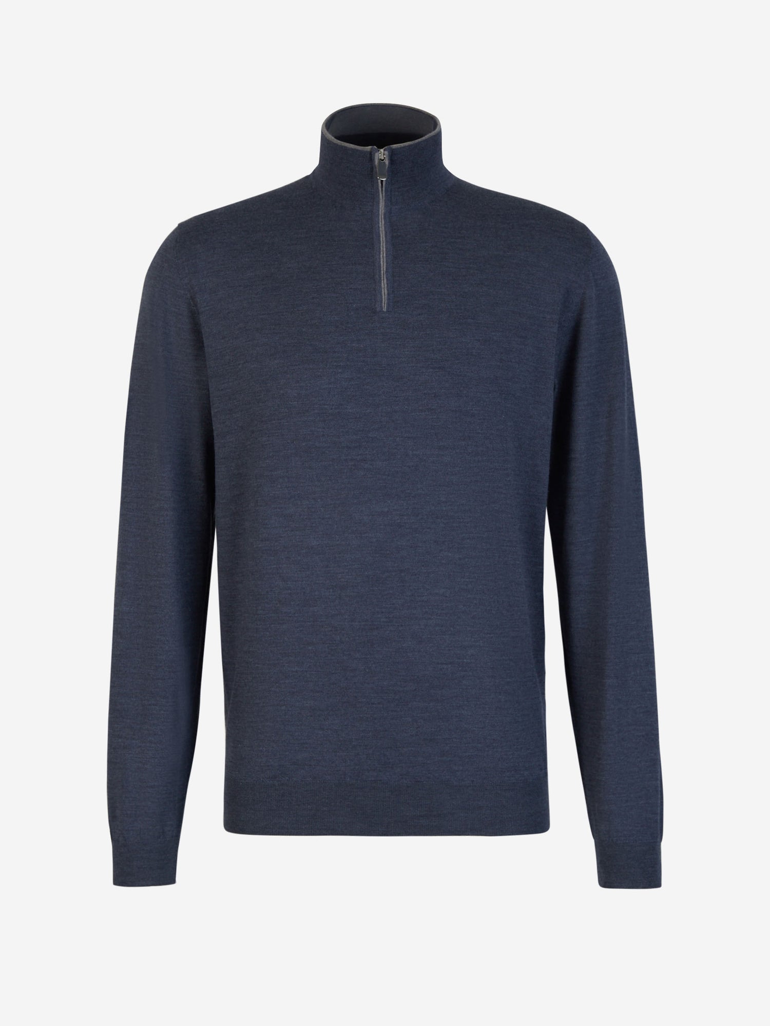 Outlet online Santa Eulalia Hombre Jersey Lana Cremallera color Azul Cobalto sku 542-001853 04 - Foto 1