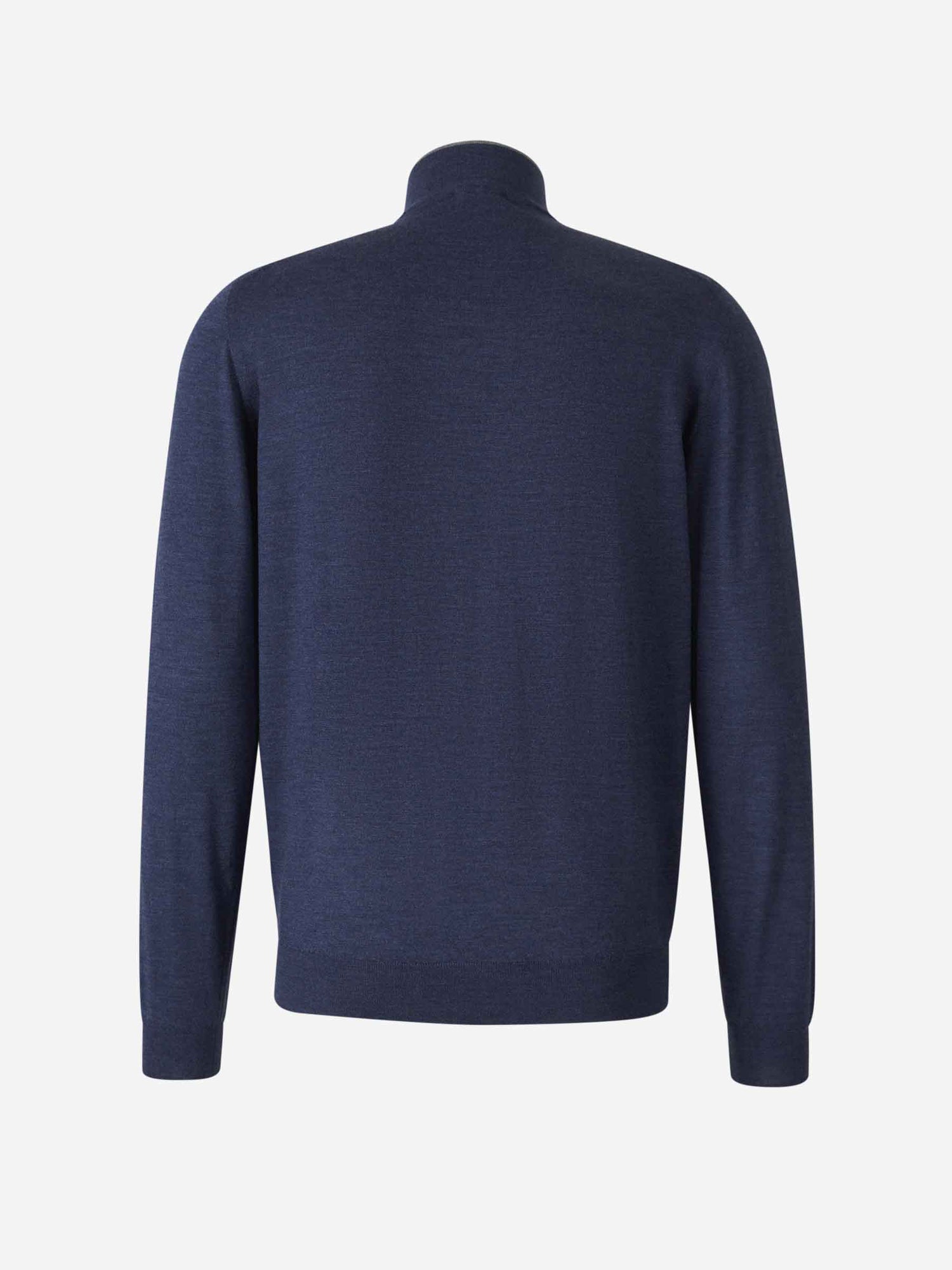 Outlet online Santa Eulalia Hombre Jersey Lana Cremallera color Azul Cobalto sku 542-001853 05 - Foto 2
