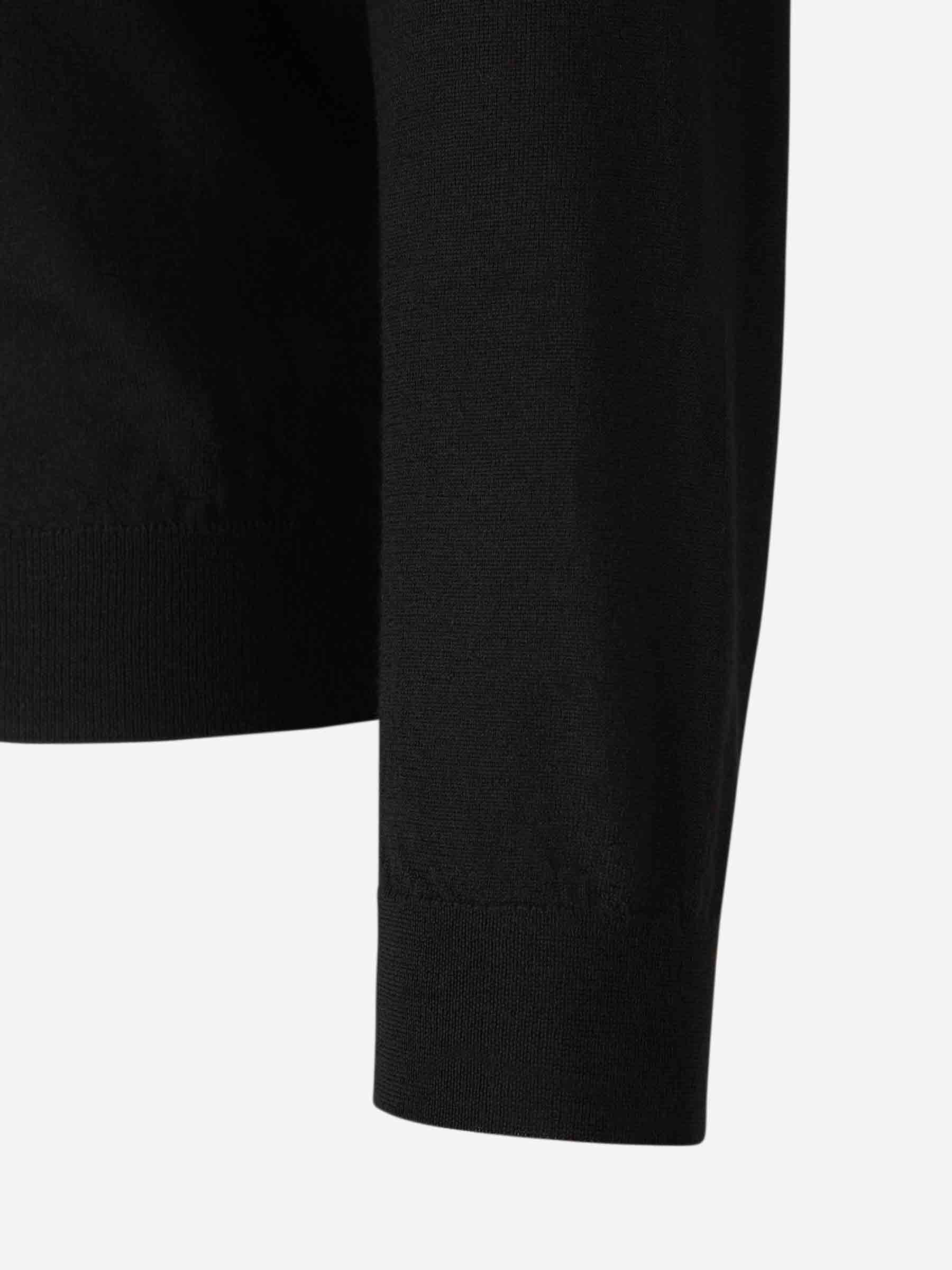 Outlet online Santa Eulalia Hombre Jersey Lana Cremallera color Negro sku 542-001853 06 - Foto 4