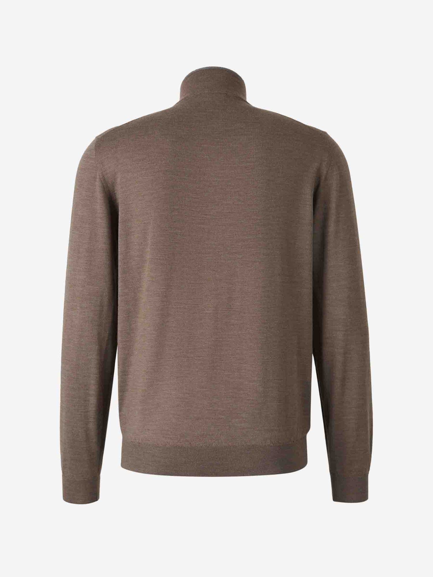 Outlet online Santa Eulalia Hombre Jersey Lana Cremallera color Taupe sku 542-001853 08 - Foto 2