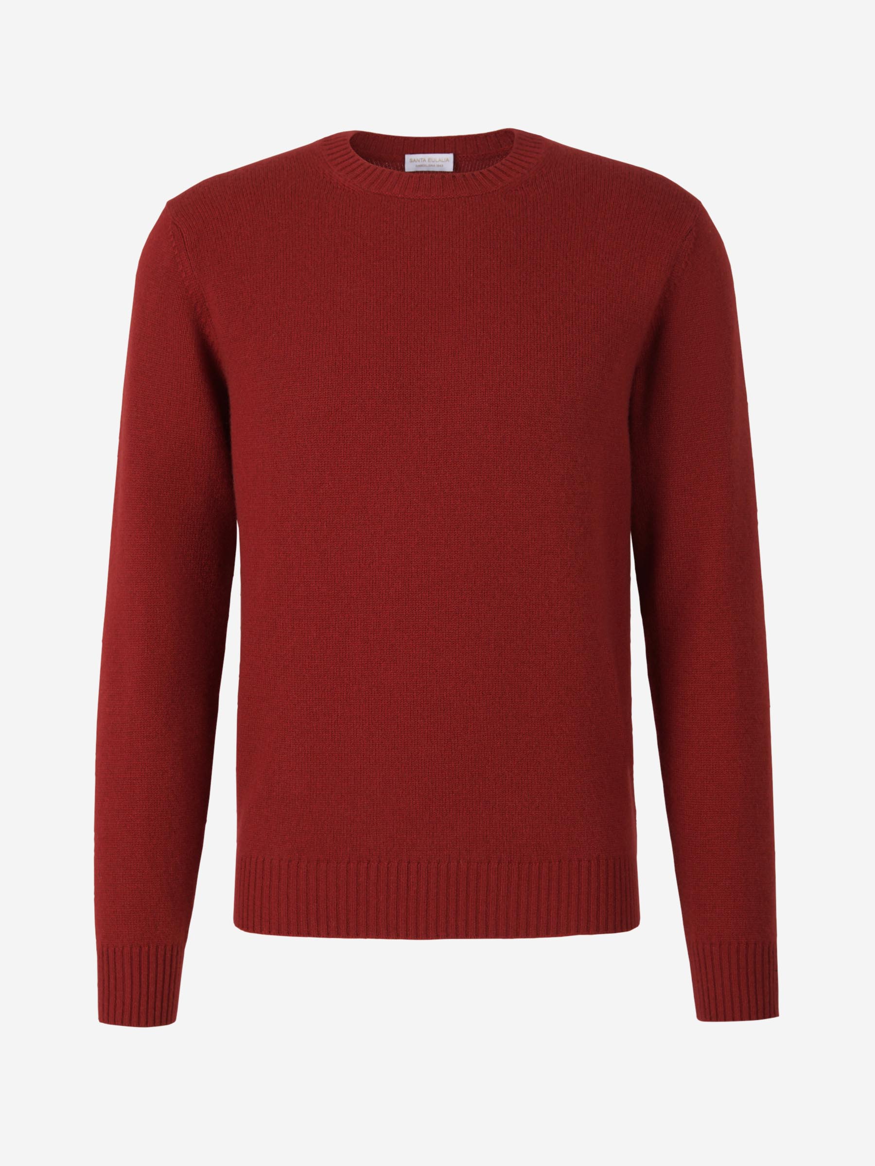 Outlet online Santa Eulalia Hombre Jersey Cuello Redondo Cashmere color Rojo sku 542-001903 03 - Foto 12