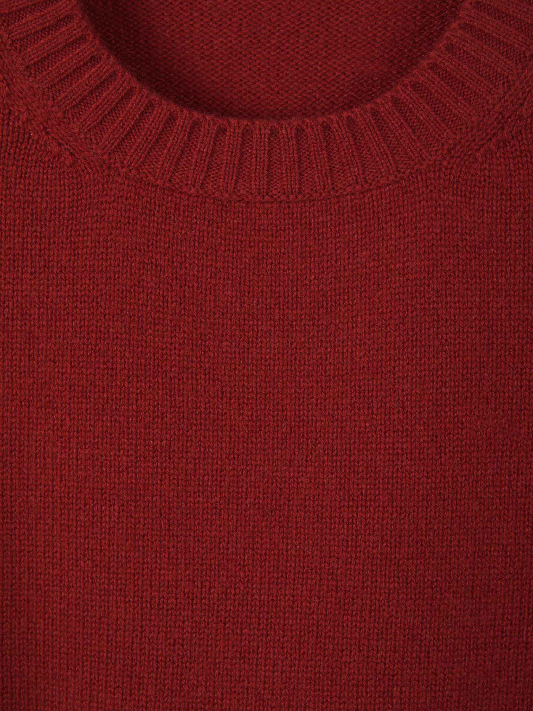 Outlet online Santa Eulalia Hombre Jersey Cuello Redondo Cashmere color Rojo sku 542-001903 03 - Foto 14