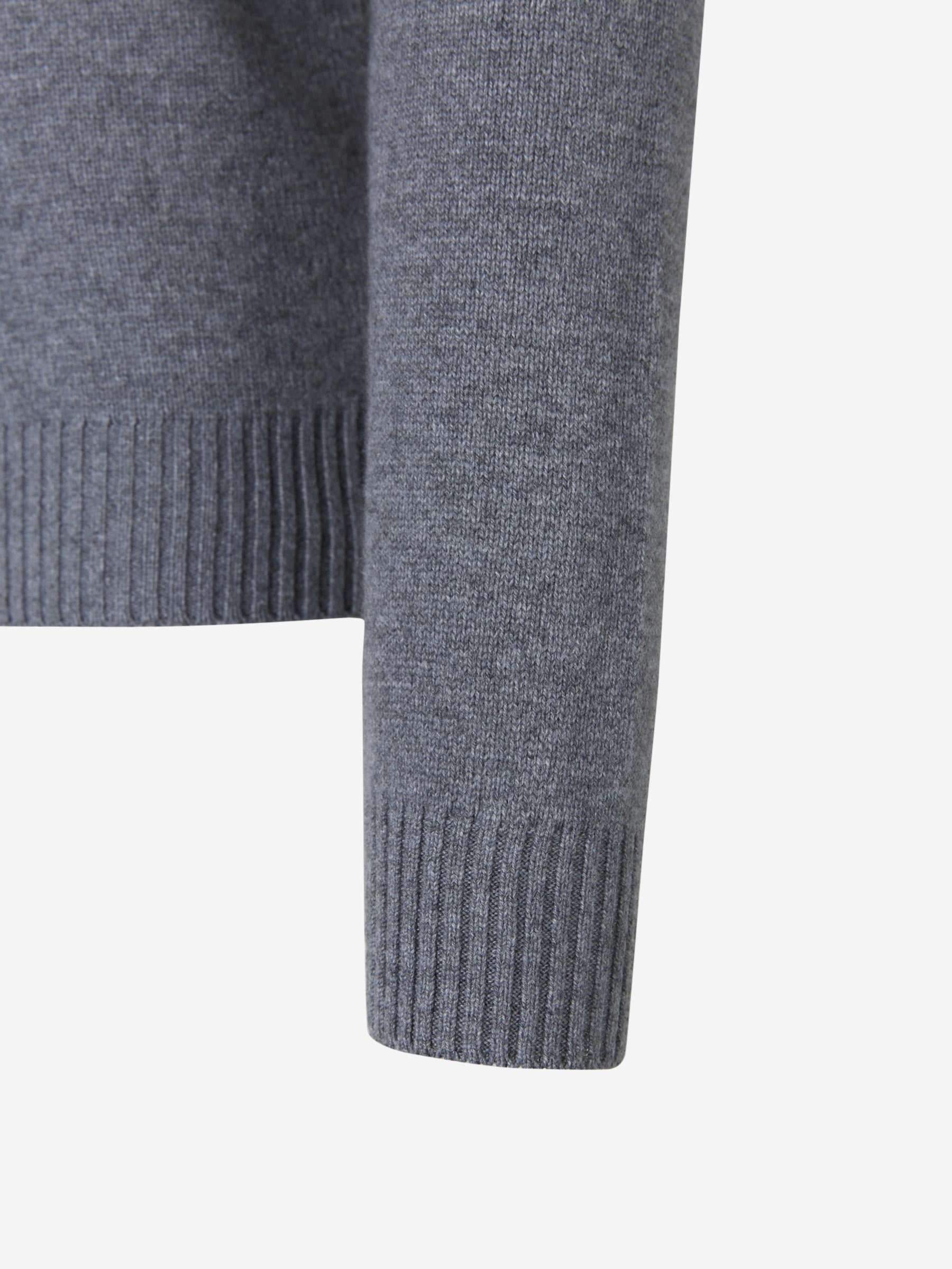 Outlet online Santa Eulalia Hombre Jersey Lana Virgen color Gris Claro sku 542-001909 03 - Foto 15