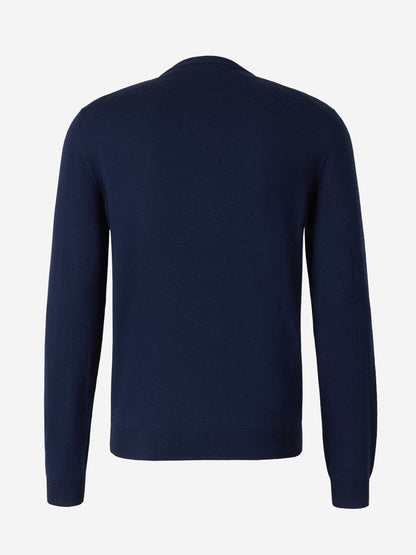 Outlet online Zanone Hombre Jersey Cuello Redondo color Azul Marino sku 542-002130 01 - Foto 2
