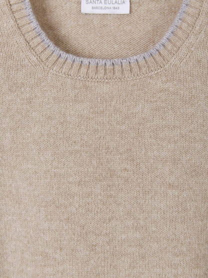 Outlet online Santa Eulalia Hombre Jersey Punto Lana color Terracota sku 542-002127 06 - Foto 3