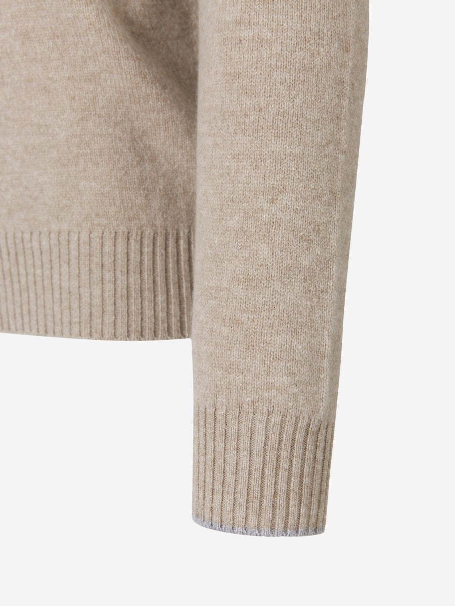 Outlet online Santa Eulalia Hombre Jersey Punto Lana color Terracota sku 542-002127 06 - Foto 5