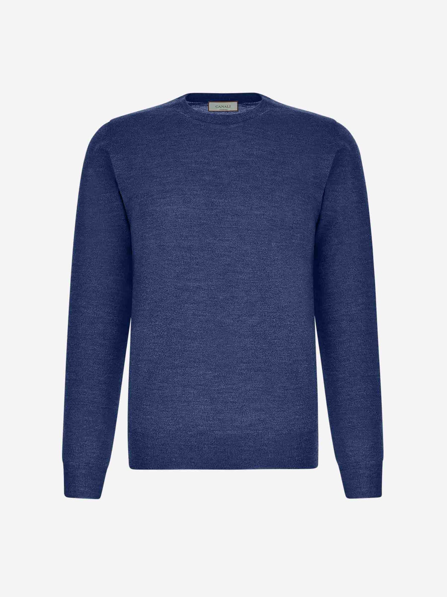Outlet online Canali Hombre Jersey Lana Extrafino color Azul sku 542-002005 04 - Foto 1