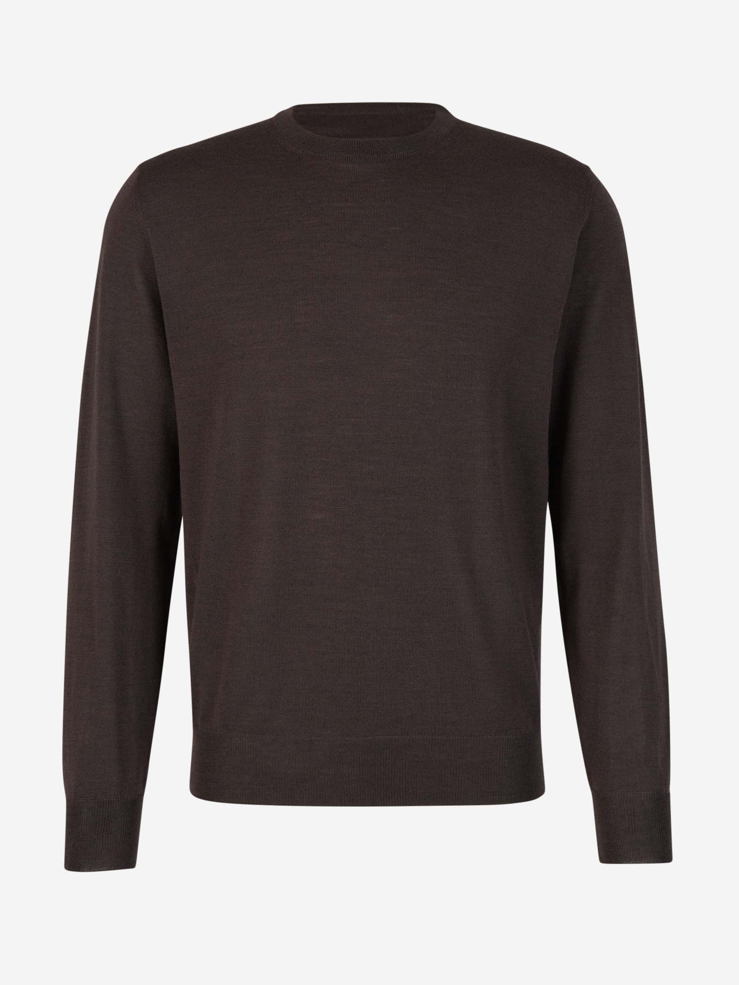 Outlet online Canali Hombre Jersey Punto Lana color Marron Oscuro sku 542-002005 05 - Foto 1