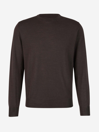 Outlet online Canali Hombre Jersey Punto Lana color Marron Oscuro sku 542-002005 05 - Foto 1