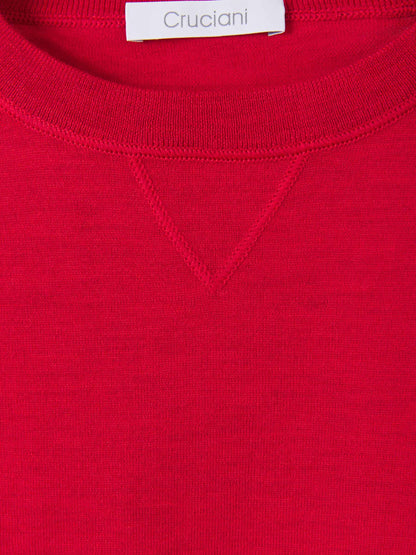 Outlet online Cruciani Hombre Jersey Lana color Rojo sku 542-002013 01 - Foto 3
