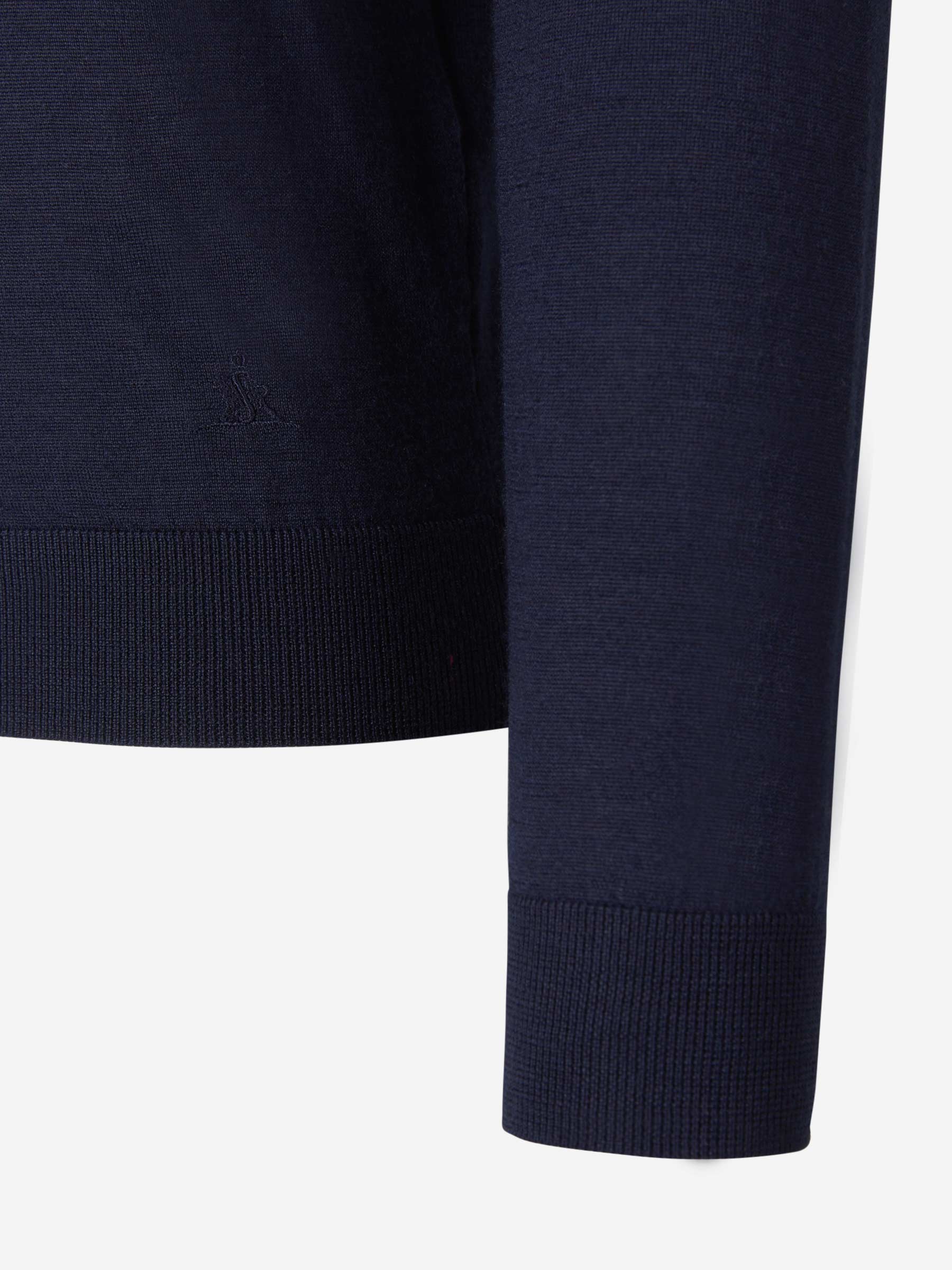Outlet online Scabal Hombre Jersey Pico Cashmere color Gris Piedra sku 542-002045 02 - Foto 4