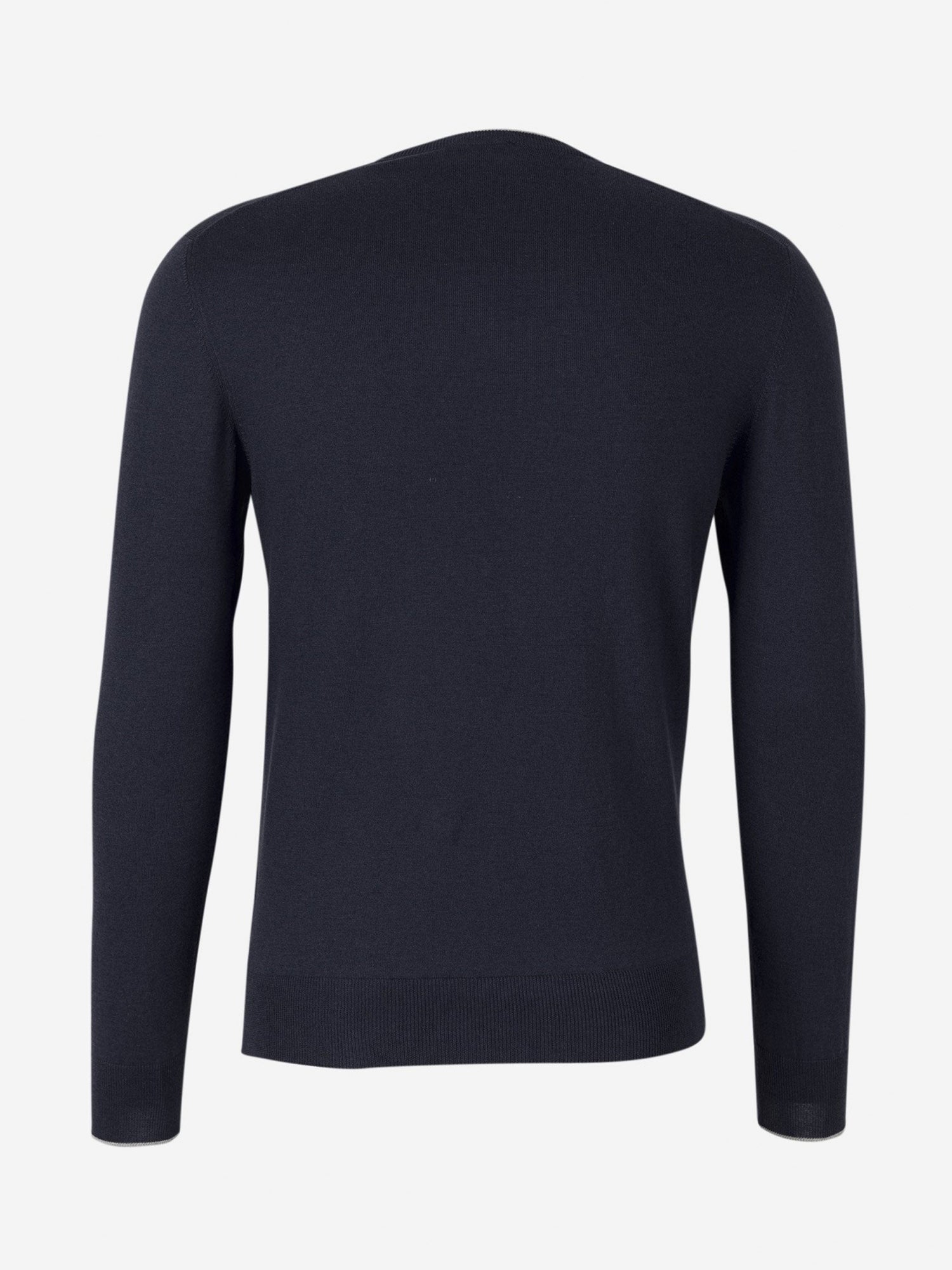 Outlet online Santa Eulalia Hombre Jersey Algodón y Seda color Azul Noche sku 542-002064 01 - Foto 2