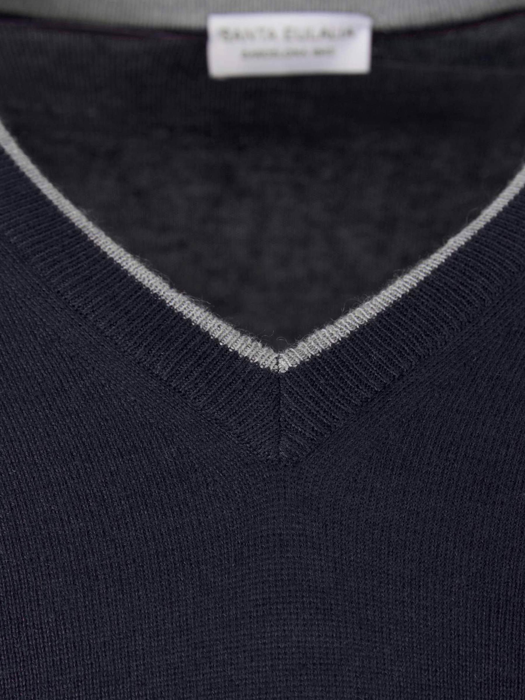Outlet online Santa Eulalia Hombre Jersey Algodón y Seda color Azul Noche sku 542-002064 01 - Foto 3