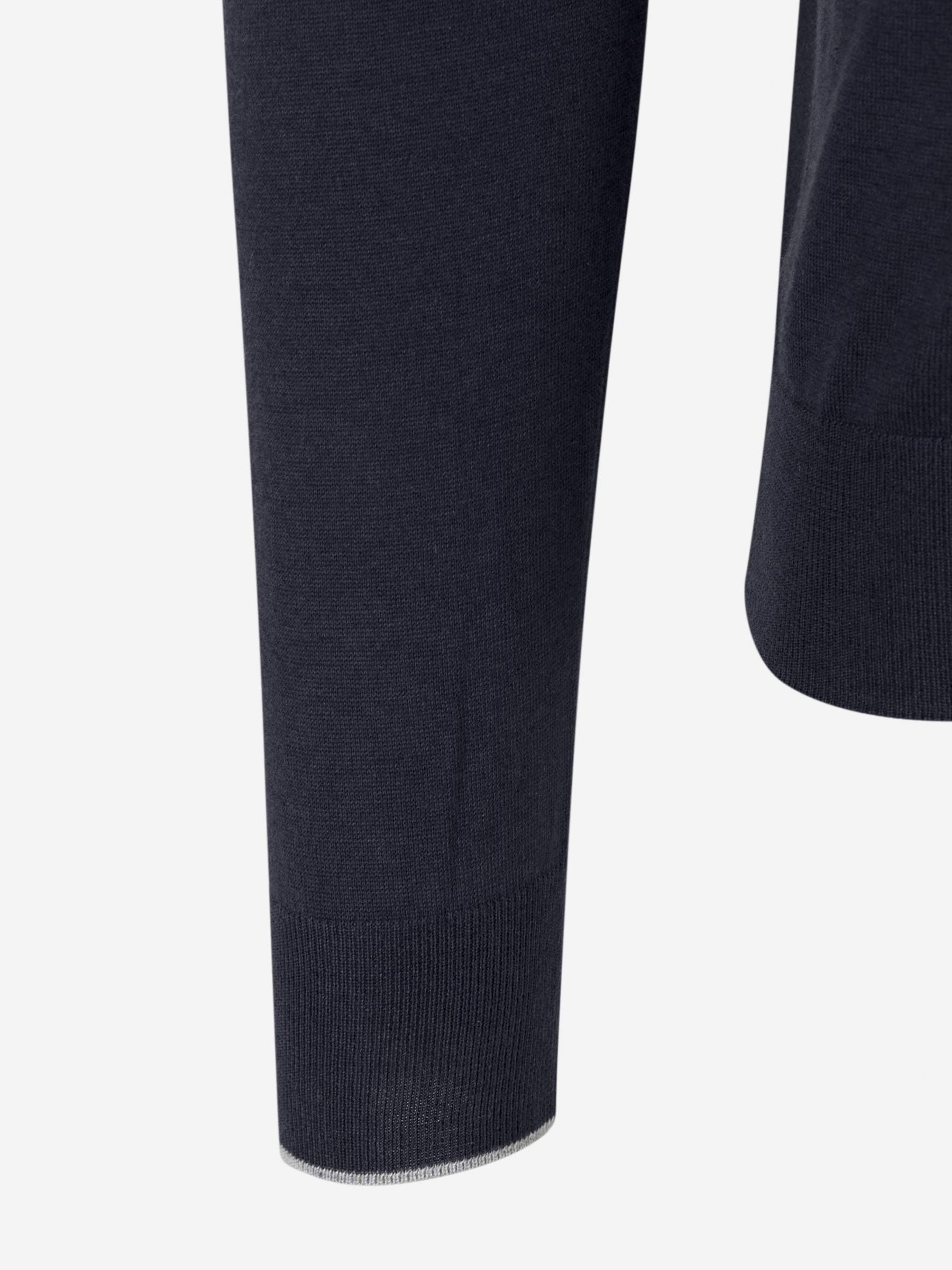 Outlet online Santa Eulalia Hombre Jersey Algodón y Seda color Azul Noche sku 542-002064 01 - Foto 4