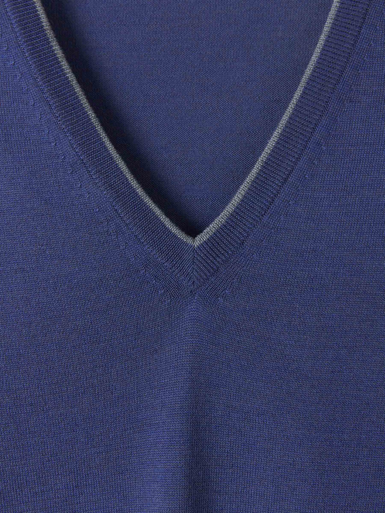 Outlet online Santa Eulalia Hombre Jersey Algodón y Seda color Azul Noche sku 542-002064 01 - Foto 7