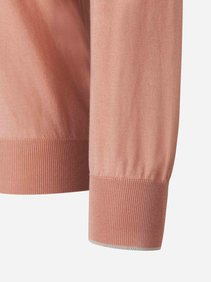 Outlet online Santa Eulalia Hombre Jersey Algodón y Seda color Azul Noche sku 542-002064 01 - Foto 12