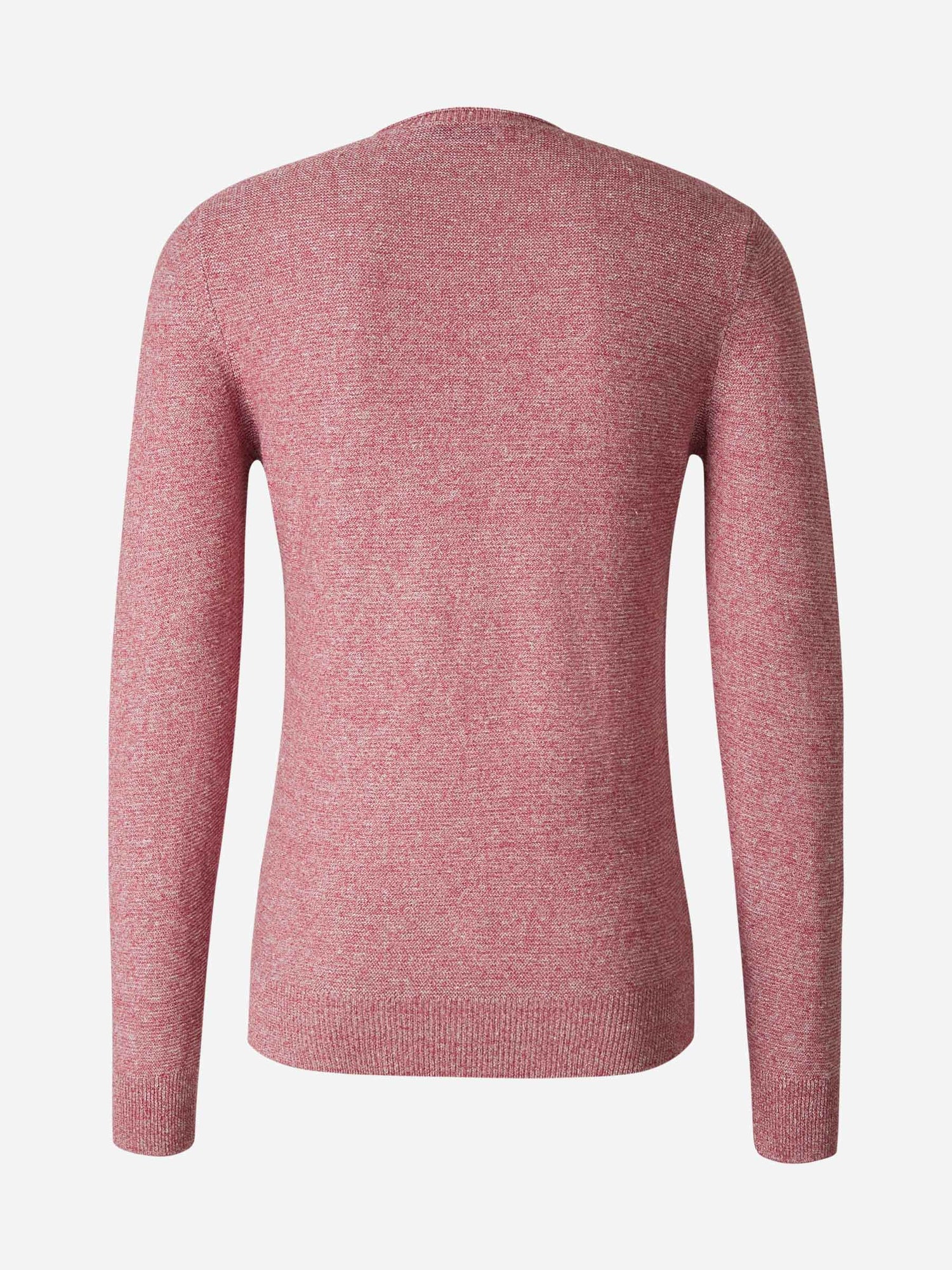 Outlet online Gran Sasso Hombre Jersey Básico Jaspeado color Rojo Cereza sku 542-002065 01 - Foto 2