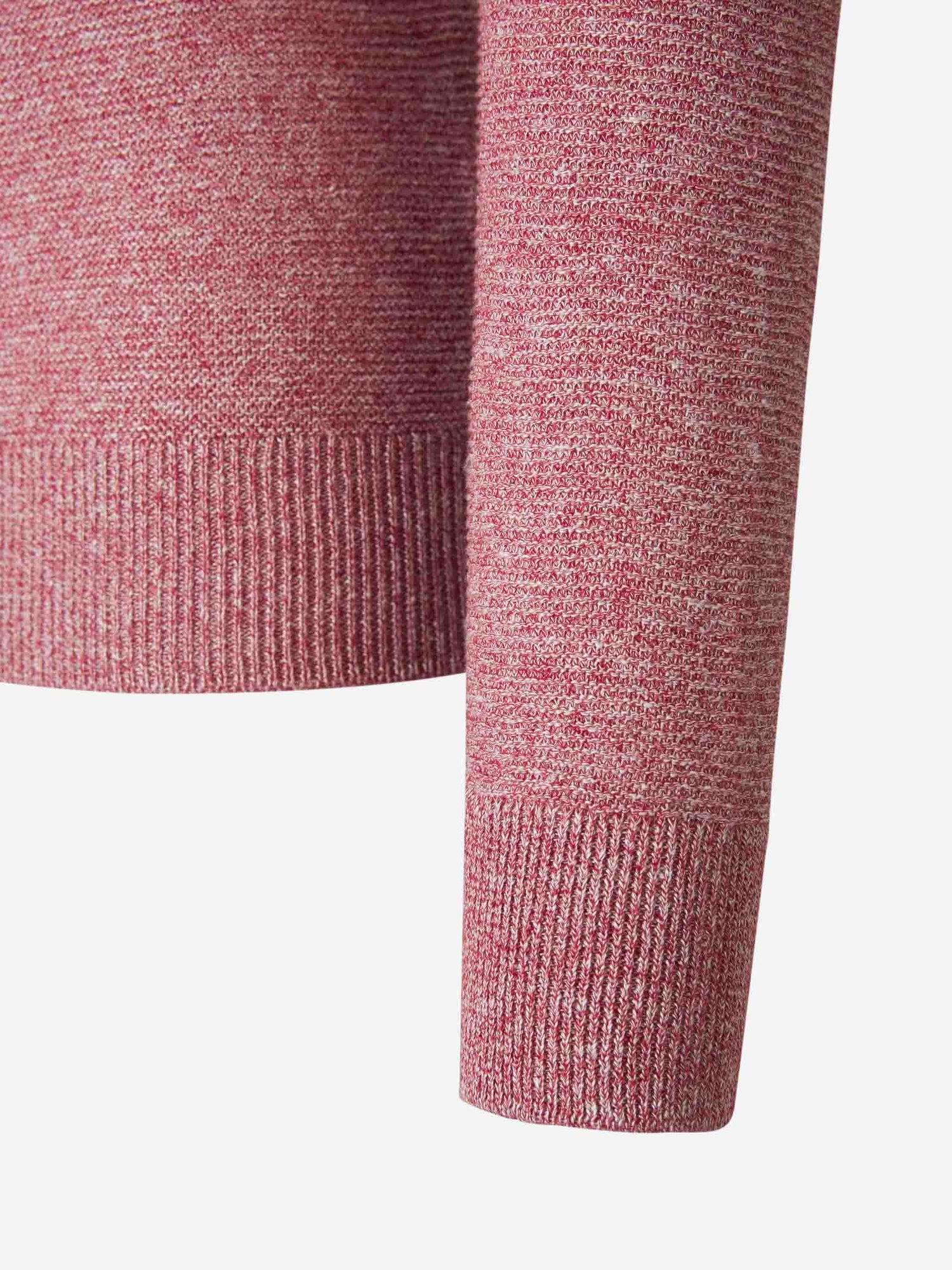 Outlet online Gran Sasso Hombre Jersey Básico Jaspeado color Rojo Cereza sku 542-002065 01 - Foto 4