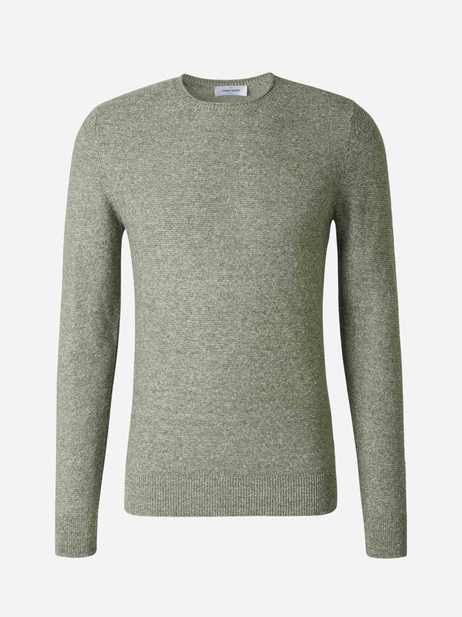 Outlet online Gran Sasso Hombre Jersey Básico Jaspeado color Rojo Cereza sku 542-002065 01 - Foto 5