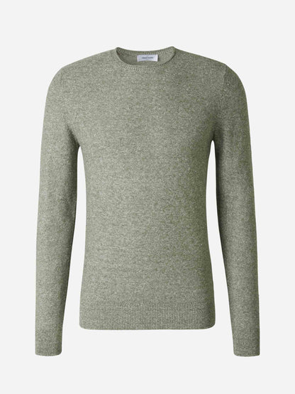 Outlet online Gran Sasso Hombre Jersey Básico Jaspeado color Rojo Cereza sku 542-002065 01 - Foto 5