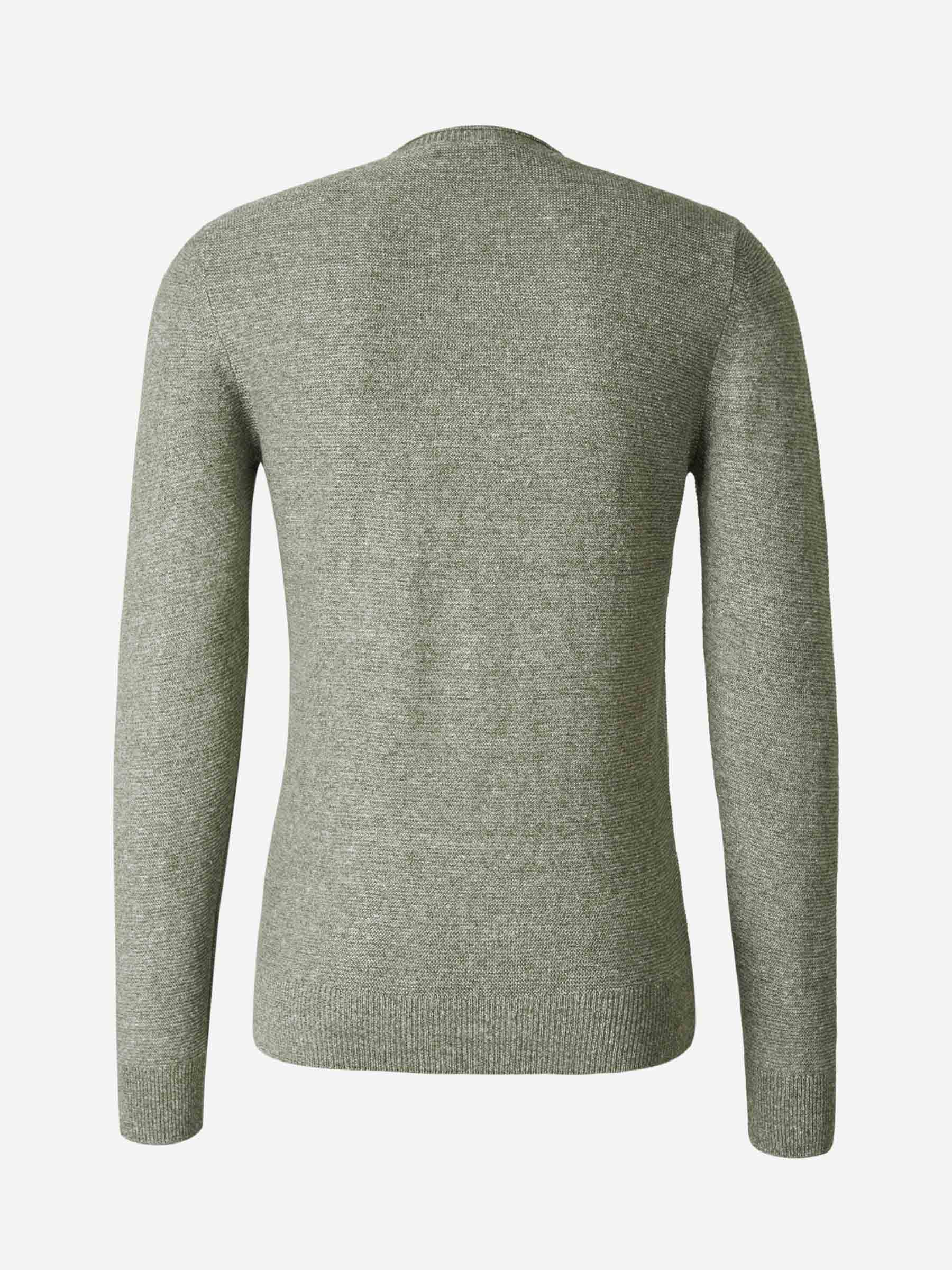 Outlet online Gran Sasso Hombre Jersey Básico Jaspeado color Rojo Cereza sku 542-002065 01 - Foto 6
