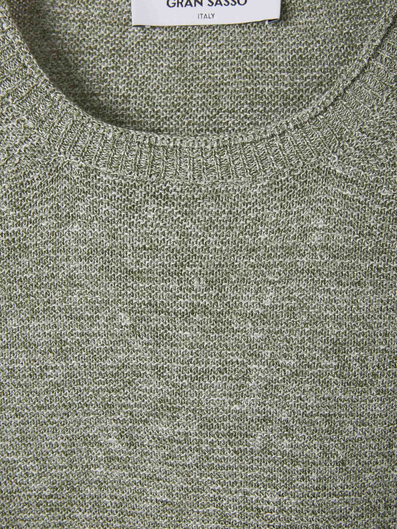 Outlet online Gran Sasso Hombre Jersey Básico Jaspeado color Rojo Cereza sku 542-002065 01 - Foto 7
