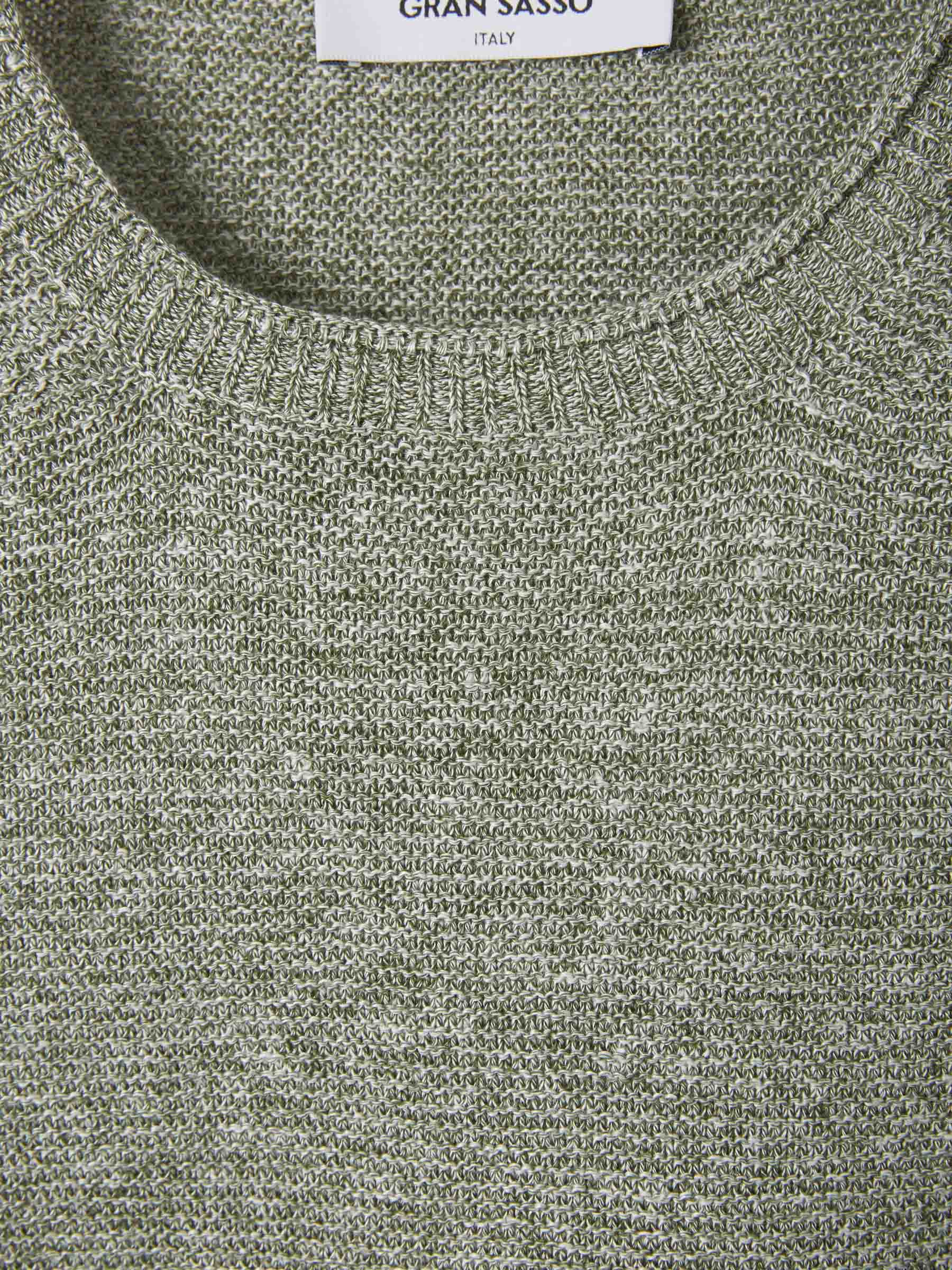 Outlet online Gran Sasso Hombre Jersey Básico Jaspeado color Rojo Cereza sku 542-002065 01 - Foto 7