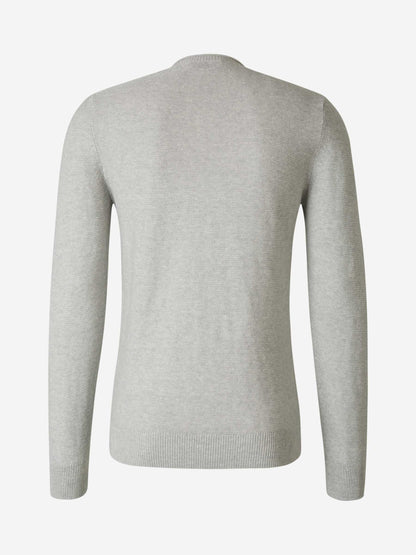 Outlet online Gran Sasso Hombre Jersey Básico Jaspeado color Rojo Cereza sku 542-002065 01 - Foto 10