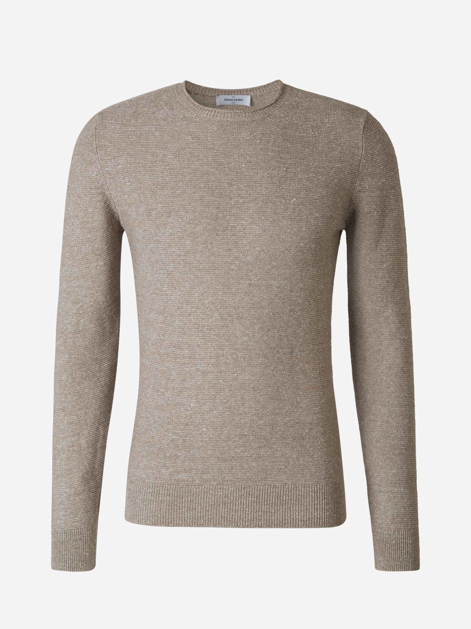 Outlet online Gran Sasso Hombre Jersey Básico Jaspeado color Rojo Cereza sku 542-002065 01 - Foto 13