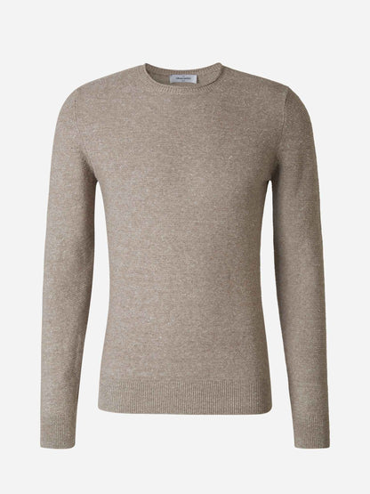 Outlet online Gran Sasso Hombre Jersey Básico Jaspeado color Rojo Cereza sku 542-002065 01 - Foto 13