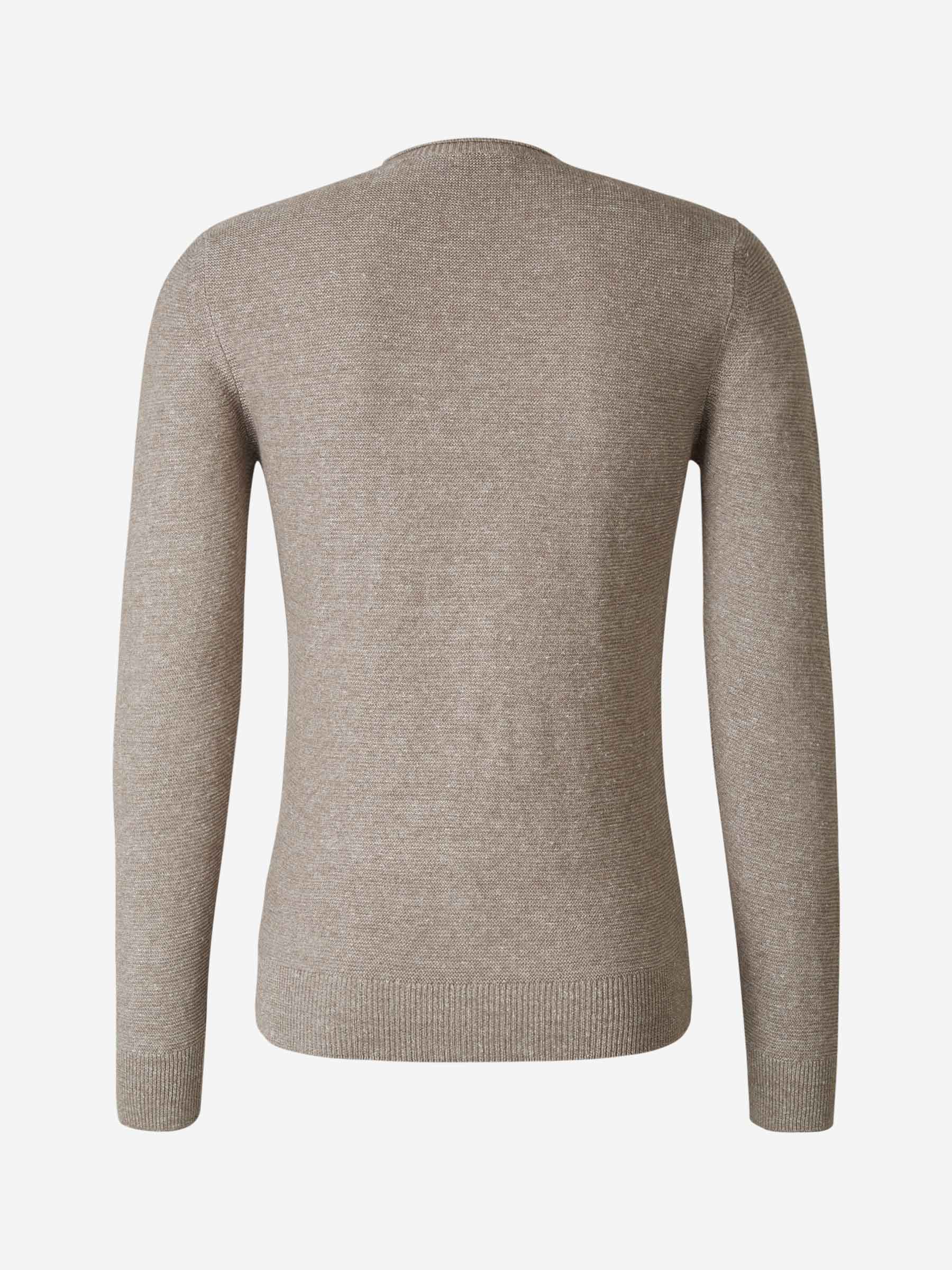 Outlet online Gran Sasso Hombre Jersey Básico Jaspeado color Rojo Cereza sku 542-002065 01 - Foto 14