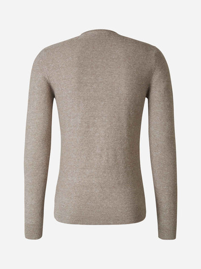 Outlet online Gran Sasso Hombre Jersey Básico Jaspeado color Rojo Cereza sku 542-002065 01 - Foto 14
