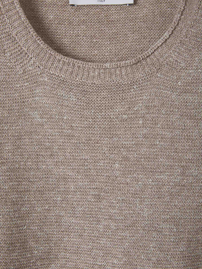 Outlet online Gran Sasso Hombre Jersey Básico Jaspeado color Rojo Cereza sku 542-002065 01 - Foto 15