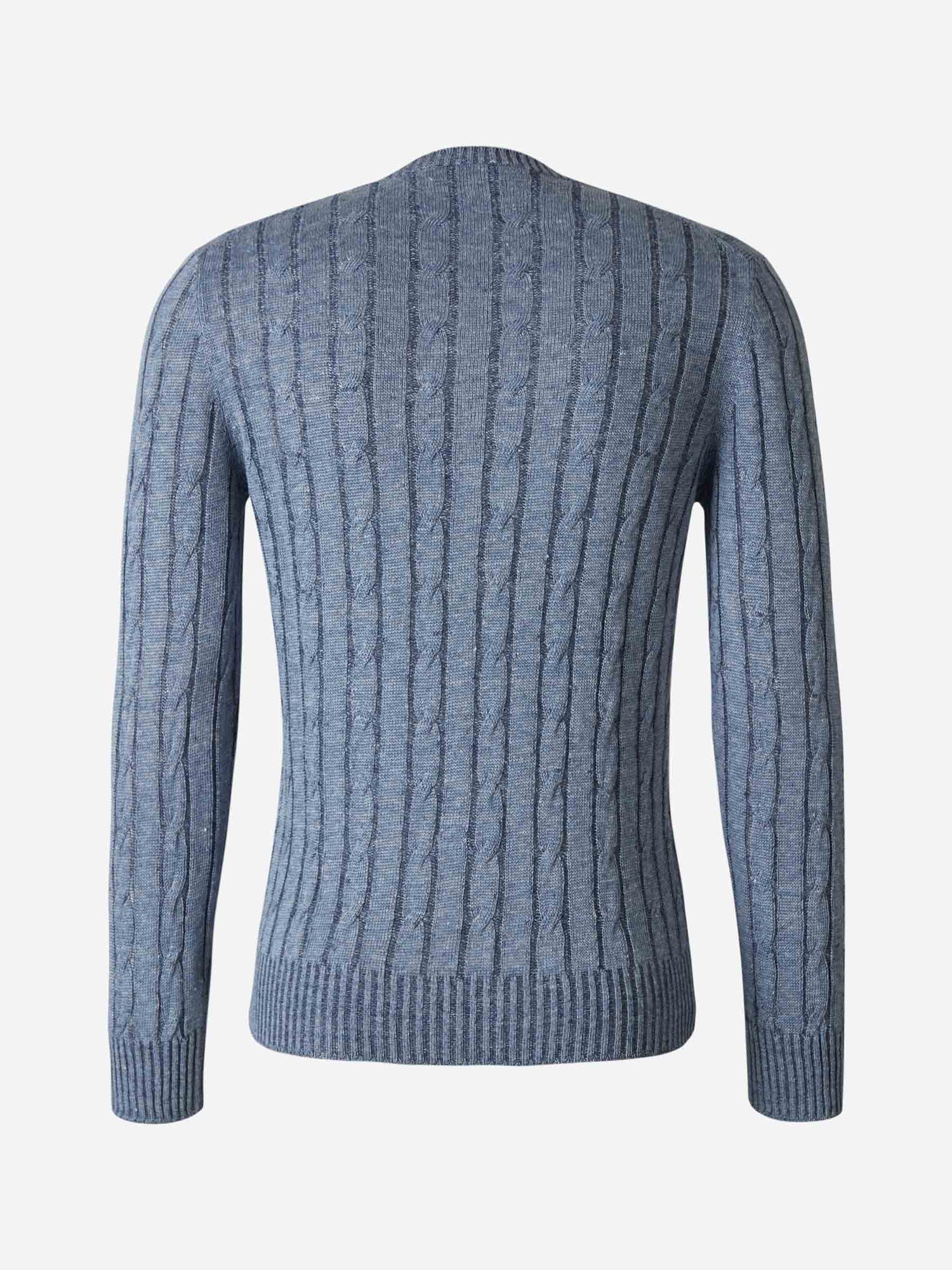 Outlet online Gran Sasso Hombre Jersey Trenzado Lino color Beige sku 542-002066 01 - Foto 6