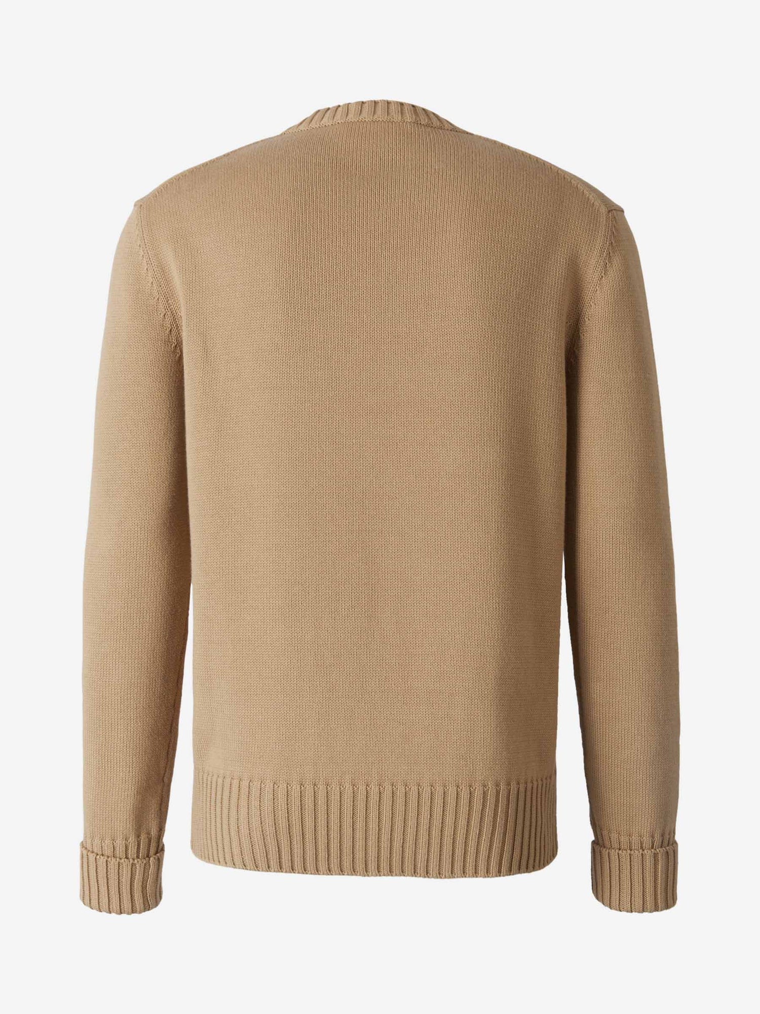 Alexander McQueen Jersey Graffiti Logo color Caramelo sku 542-002087 02 - Foto 2