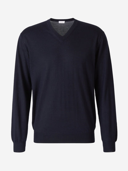 Outlet online Santa Eulalia Hombre Jersey Cuello Pico color Azul Noche sku 542-002092 03 - Foto 1