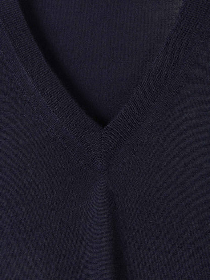 Outlet online Santa Eulalia Hombre Jersey Cuello Pico color Azul Noche sku 542-002092 03 - Foto 3