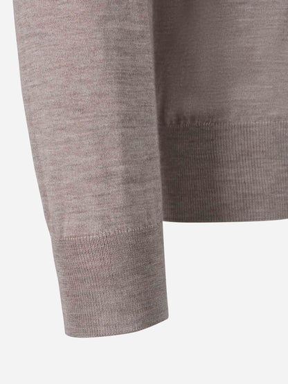 Outlet online Santa Eulalia Hombre Jersey Cuello Pico color Beige sku 542-002092 08 - Foto 4