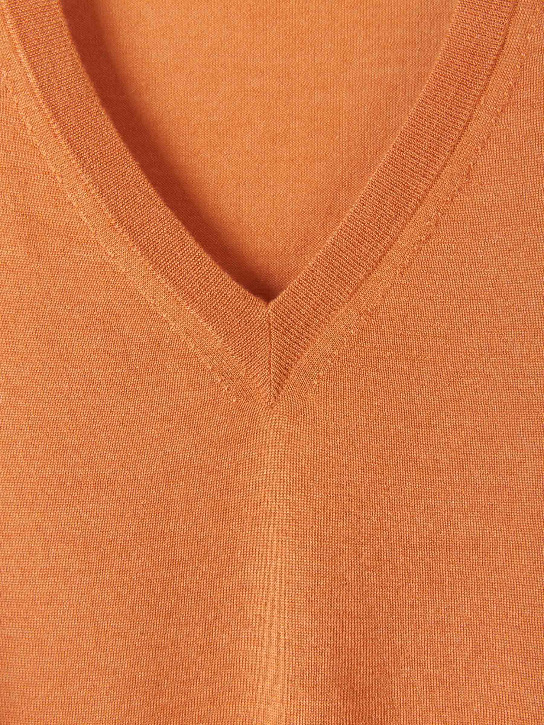 Santa Eulalia Hombre Barcelona Jersey Cuello Pico color Naranja Claro sku 542-002092 09 - Foto 3