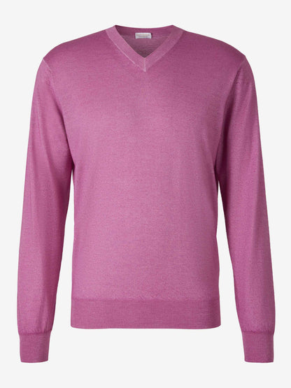 Santa Eulalia Hombre Barcelona Jersey Cuello Pico color Fucsia sku 542-002092 13 - Foto 1