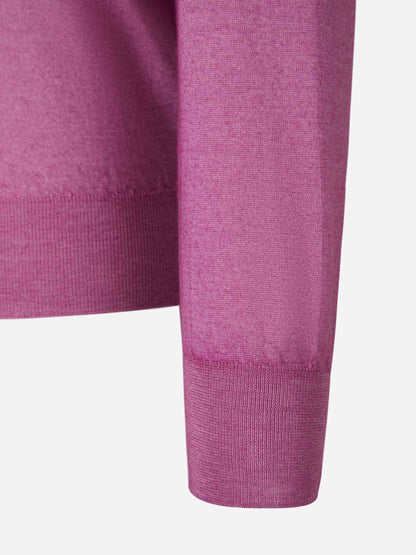 Santa Eulalia Hombre Barcelona Jersey Cuello Pico color Fucsia sku 542-002092 13 - Foto 4