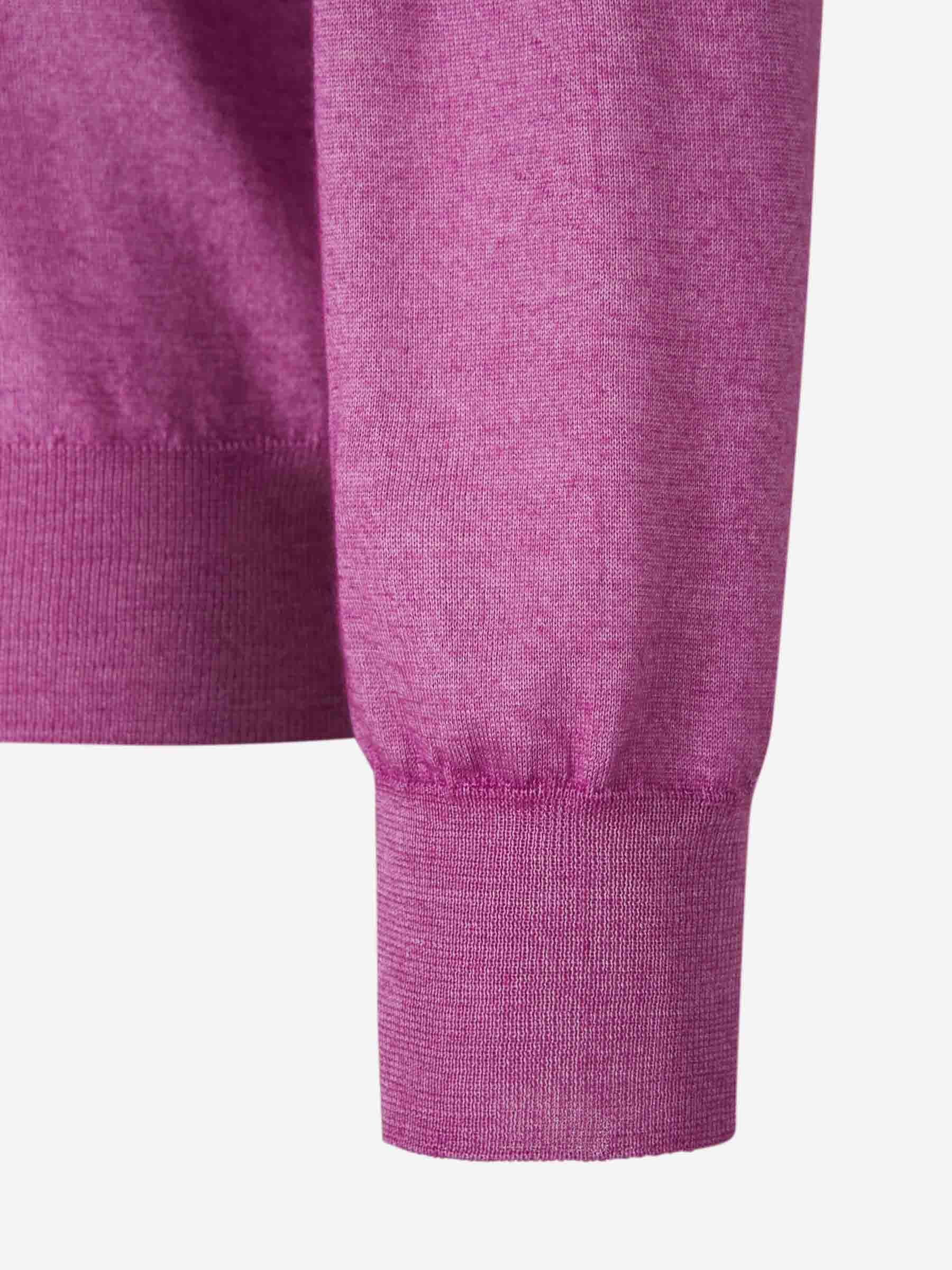 Santa Eulalia Hombre Barcelona Jersey Cuello Pico color Fucsia sku 542-002092 13 - Foto 5