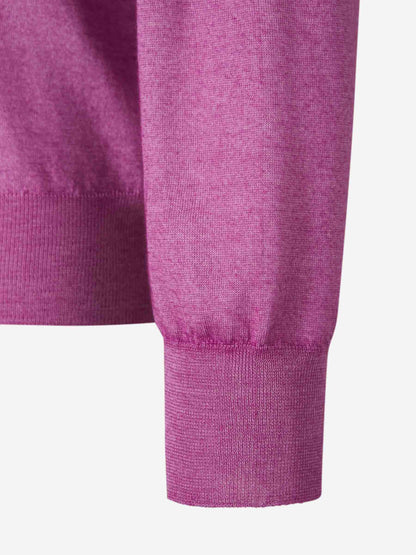 Santa Eulalia Hombre Barcelona Jersey Cuello Pico color Fucsia sku 542-002092 13 - Foto 5