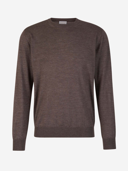 Outlet online Santa Eulalia Hombre Jersey Cashmere Y Seda color Marrón Oscuro sku 542-002093 06 - Foto 1